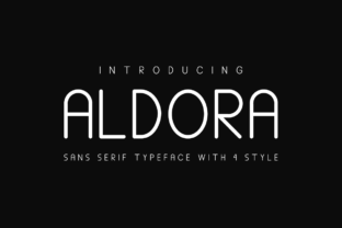 Aaldora: A Futuristic Serif Font for Modern Branding