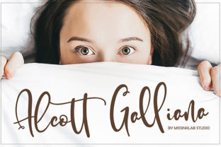 Alcott Ghalliana: A Modern Handwritten Font for Elegant Branding