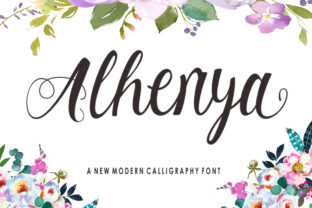 Alhenya: A Modern Script Font for Authentic Branding