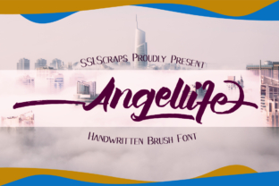 Angellife: An Elegant Brush Font with a Bold Twist