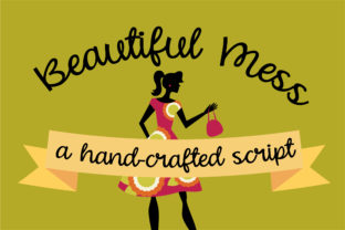 Beautiful Mess: A Handwritten Script Font for Editorial Charm and Readability