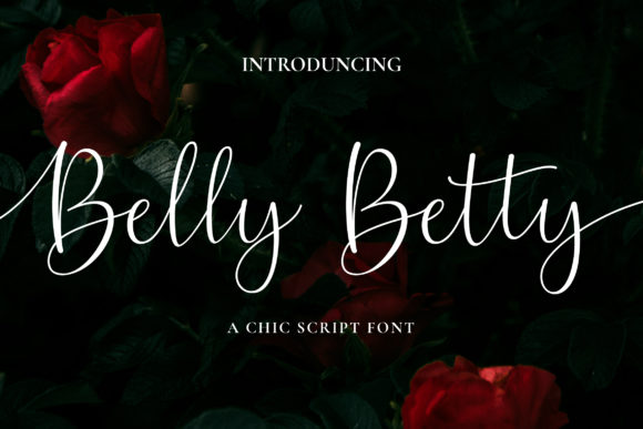 Belly Betty: A Modern Calligraphy Font for Elegant Marketing Designs