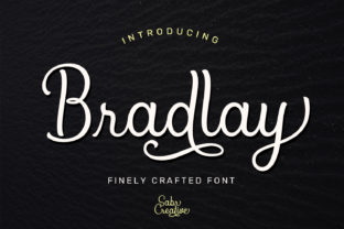 Bradlay: A Fun, Elegant Handwritten Font for Small Business Branding