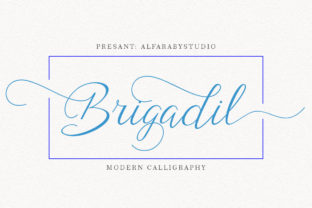 Brigadil: A Romantic Script Handwritten Font for Editorial Warmth