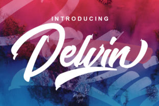 Delvin: A Bold Handwritten Font That Elevates Campaign Visuals