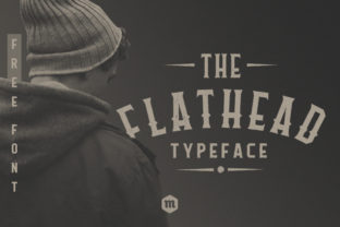 Flathead: A Vintage-Inspired Sans Serif Font for Bold Editorial Design