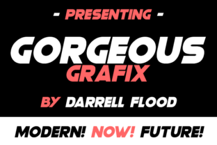 Gorgeous Grafix: Bold Sans Serif Font for Crafters & Sellers
