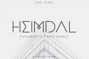 Heimdal Font: Spacey Sans Serif for Bold Handmade Design