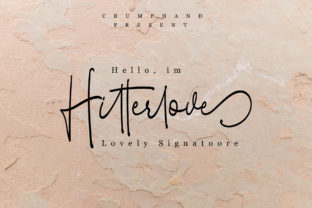 Hitterlove: A Sweet Handwritten Font for Sophisticated Branding