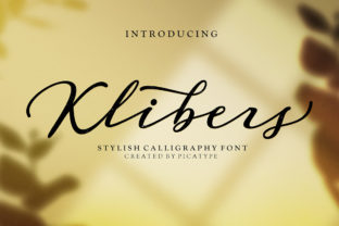 Klibers: A Modern Calligraphy Font for Standout Campaign Visuals