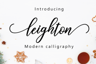 Leighton: A Modern Script Handwritten Font for Editorial Design
