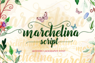 Marchelina Script: A Bold Handwritten Typeface for Editorial Design