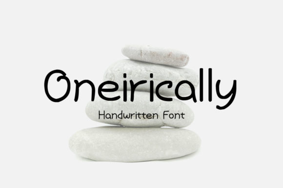 Oneirically: A Whimsical Handwritten Font for Charming Brand Identities