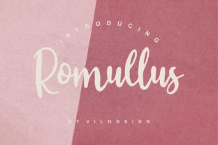 Romullus Handwritten Font for Standout Campaign Design