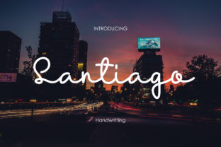 Santiago: A Handwritten Font with Unique Charm for Editorial Design