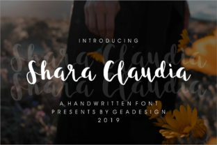 Shara Claudia: A Script Handwritten Font for Elegant Branding