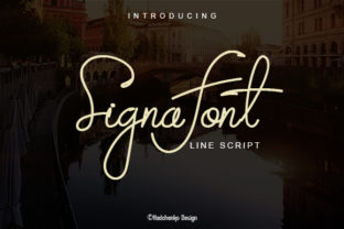Signa: A Light and Charming Handwritten Font for Elegant Editorial Design