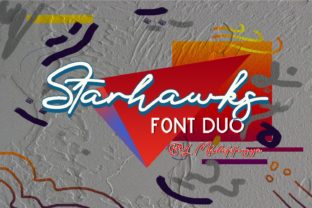 Starhawks Duo: A Playful Script Handwritten Font Review