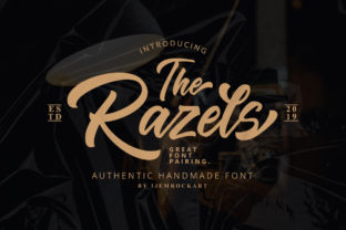 The Razels: A Bold Script Handwritten Font for Editorial Design