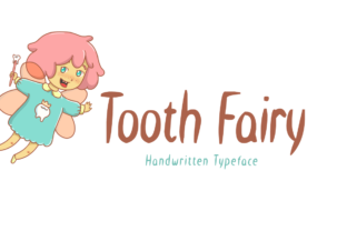 Tooth Fairy Script Handwritten Font for Makers