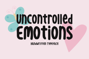 Uncontrolled Emotions Script Handwritten Font