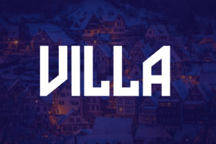 Villa: A Bold Slab Serif Font for Modern Brands